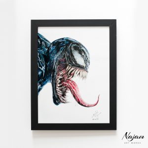 Venom Fan Art | Venom Fan Art of Tom Hardy | Najam Art Works