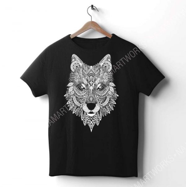 ALPHAWOLF T-Shirt | Custom Printed Tee Shirt | Najam Art Works